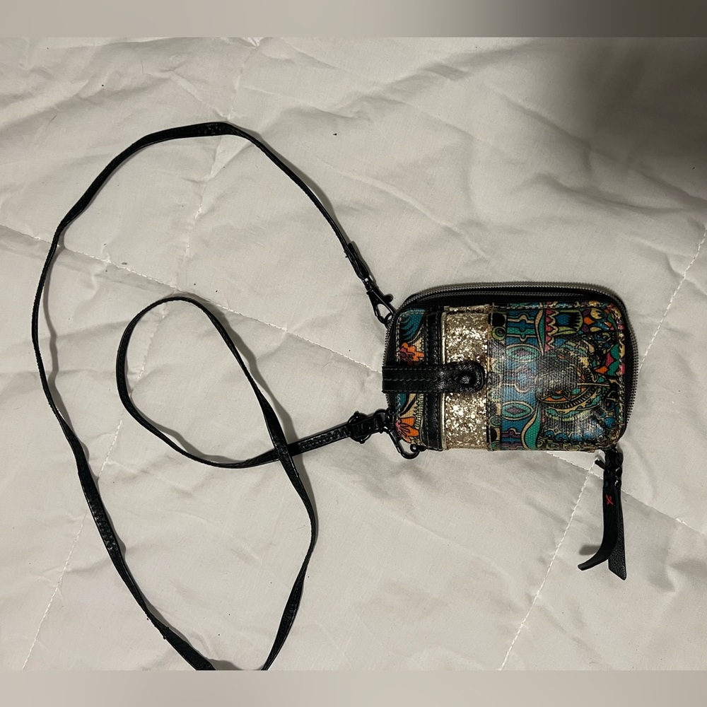 Sakroots crossbody mini purse